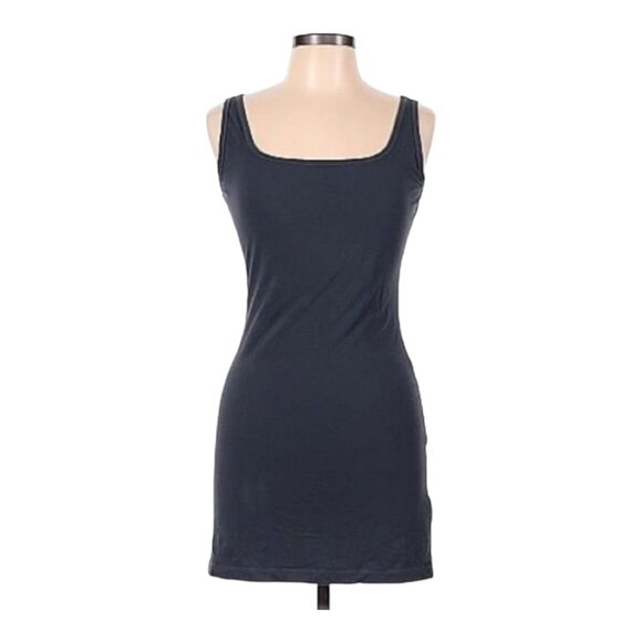 Peruvian Connection Sleeveless Square Neck Jersey Knit Mini Dress Women's Small - Picture 1 of 6